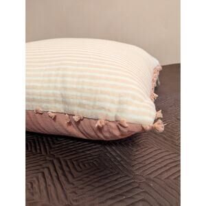 Anthropologie Airy Gauze Reversible Pillow 20 x 20 - NWT